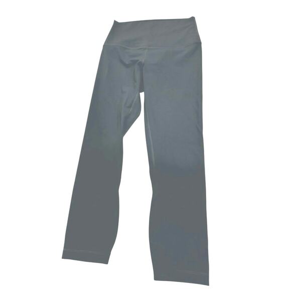 Lululemon Align High-Rise Crop 21" Nulu Leggings Belgian Blue Size 4 - Picture 7 of 9